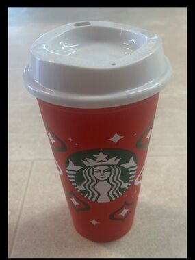 Starbucks Holiday 2023 Red Cup Day (16 oz) Reusable Hot Cup
